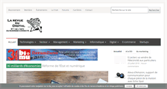 Desktop Screenshot of larevuedudigital.com